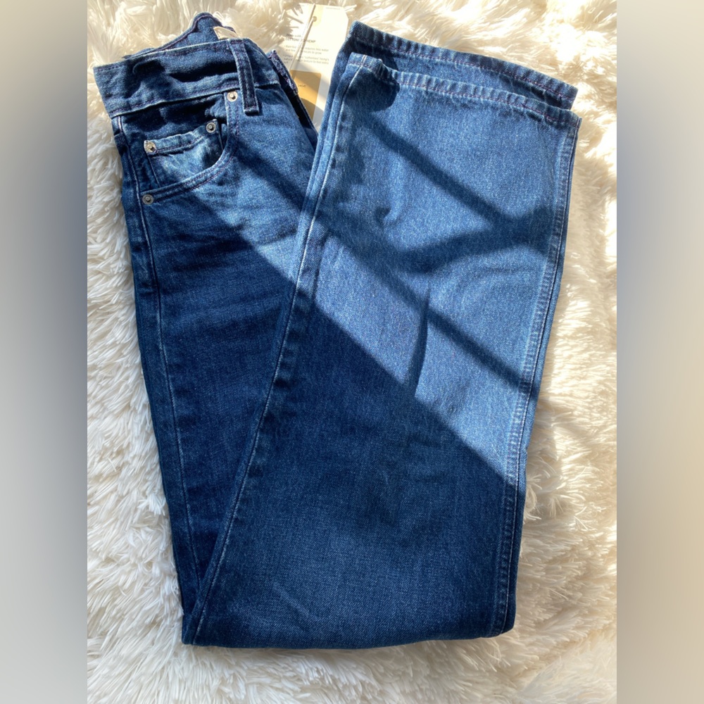 NEW Levi's WellThread High Loose Jeans Hemp Cotton 24 - Picture 2 of 16